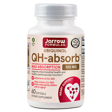 QH-absorb, 100mg, 60 capsule moi, Jarrow Formulas - Vitax.ro