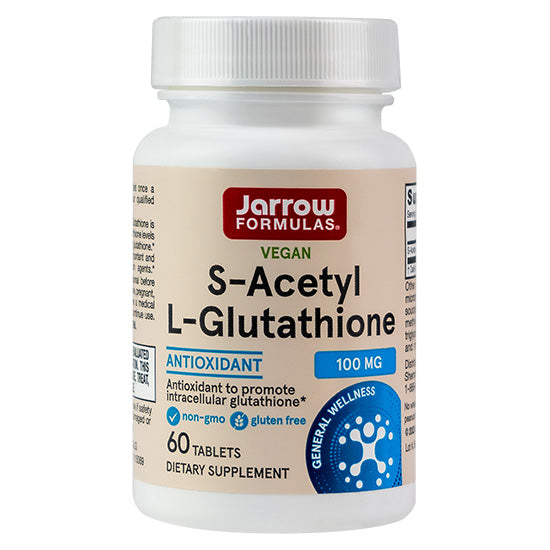 S-Acetyl L-Glutathione, 100mg, 60 tabs, Jarrow Formulas - Vitax.ro