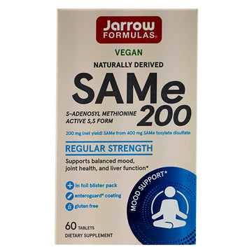 SAMe 200, 60 comprimate, Jarrow Formulas - Vitax.ro