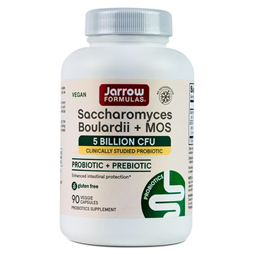 Saccharomyces Boulardii + MOS, 90 capsule vegetale, Jarrow Formulas - Vitax.ro