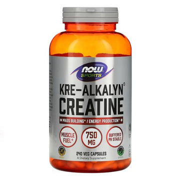 Kre-Alkalyn Creatine, 240 caps, NOW Foods - Vitax.ro