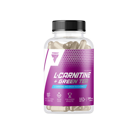 L-Carnitine + Green Tea - 180 caps - Vitax.ro