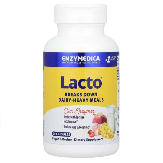 Lacto, 90 caps, Enzymedica - Vitax.ro