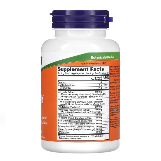 Liver Refresh, 90 vcaps, NOW Foods - Vitax.ro