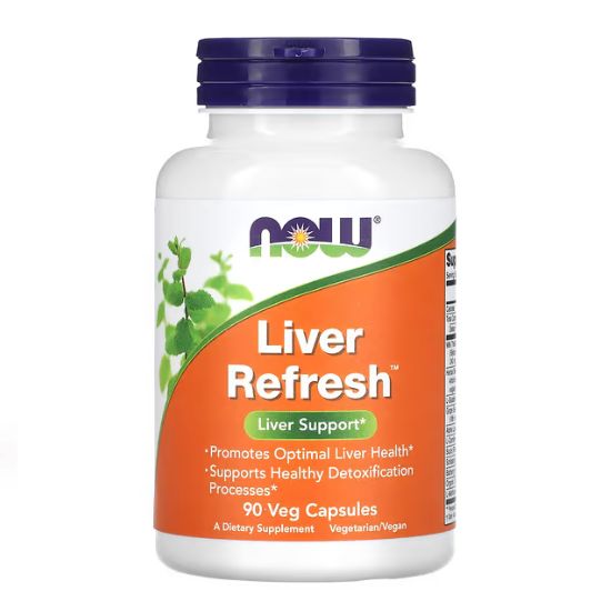 Liver Refresh, 90 vcaps, NOW Foods - Vitax.ro