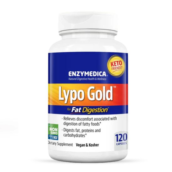 Lypo Gold, 120 capsules, Enzymedica - Vitax.ro
