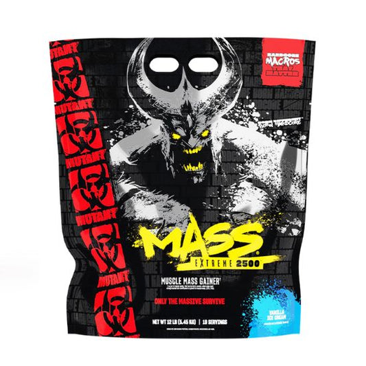 Mutant Mass Extreme 2500, Vanilla Ice Cream, 5450g - Vitax.ro