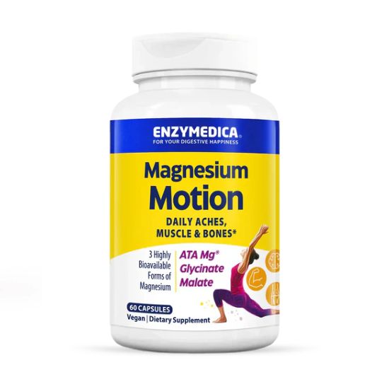 Magnesium Motion, 60 caps, Enzymedica - Vitax.ro