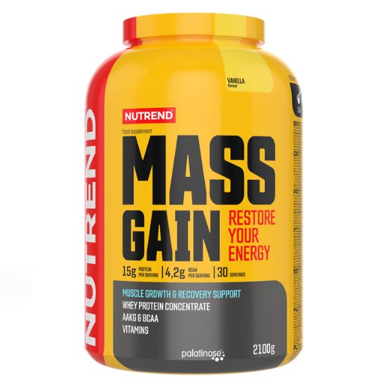 Mass Gain, Vanilla, 2100 g, Nutrend - Vitax.ro