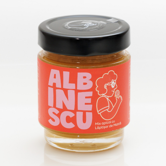 Mix apicol cu Laptisor de matca, 250 g, Albinescu - Vitax.ro
