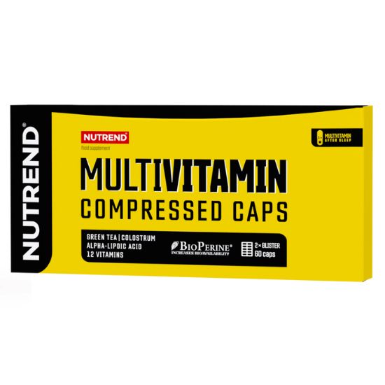 MultiVitamin Compressed Caps, 60 caps, Nutrend - Vitax.ro