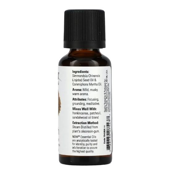 Essential Oil, Myrrh Oil Blend, 30 ml, NOW Foods - Vitax.ro