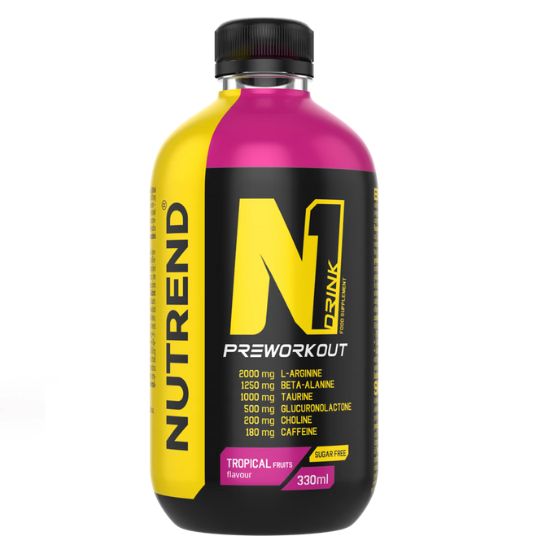 N1 Drink, Tropical Fruits, 8 x 330 ml, Nutrend - Vitax.ro