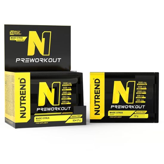 N1, Magic Citrus, 10x 17 g, Nutrend - Vitax.ro