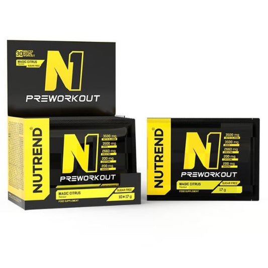 N1, Magic Citrus, 10x 17 g, Nutrend - Vitax.ro