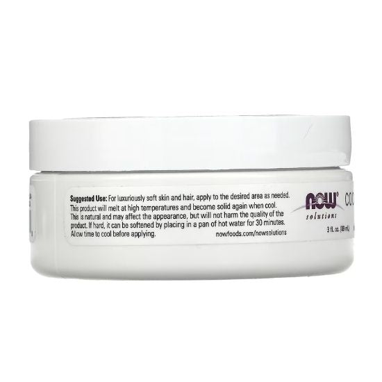 Coconut Oil - Skin & Hair Revitalizing, 89 ml, NOW Foods - Vitax.ro