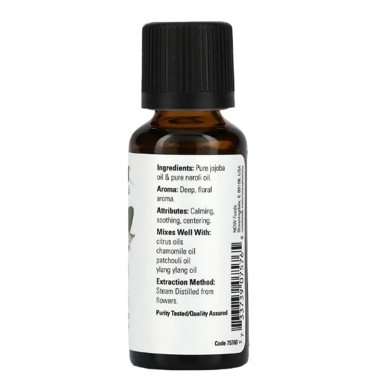 Essential Oil, Neroli Oil, 30 ml, NOW Foods - Vitax.ro