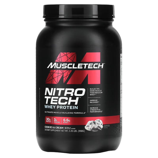 Nitro-Tech, Cookies & Cream - 998g - Vitax.ro