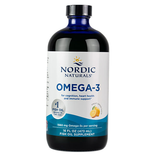 Omega-3, 1560mg Lemon, 473 ml, Nordic Naturals