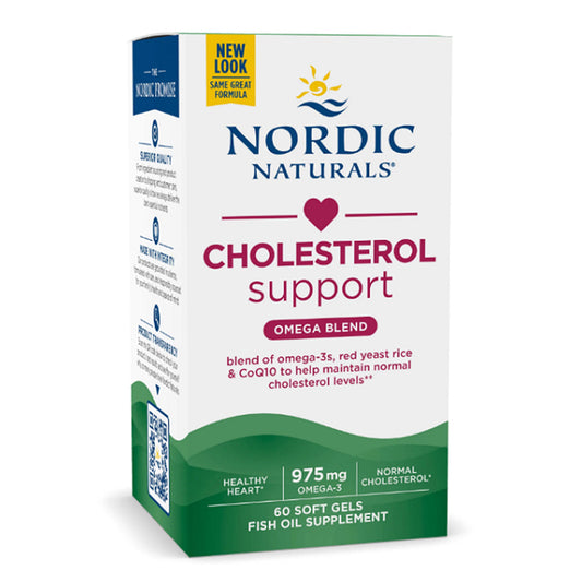 Colesterol Support (fost Omega LDL) with Red Yeast Rice and CoQ10, 975mg - 60 softgels - Vitax.ro
