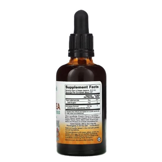 Echinacea Liquid for Kids, Orange Flavour, 59 ml, NOW Foods - Vitax.ro