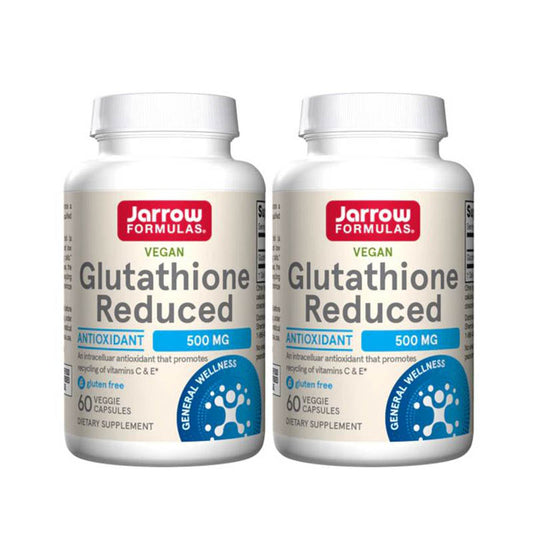 Pachet Glutathione Reduced 500mg, 60 Capsule Vegetale, Jarrow Formulas - Vitax.ro
