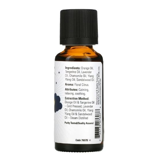 Essential Oil, Peaceful Sleep Oil, 30 ml, NOW Foods - Vitax.ro