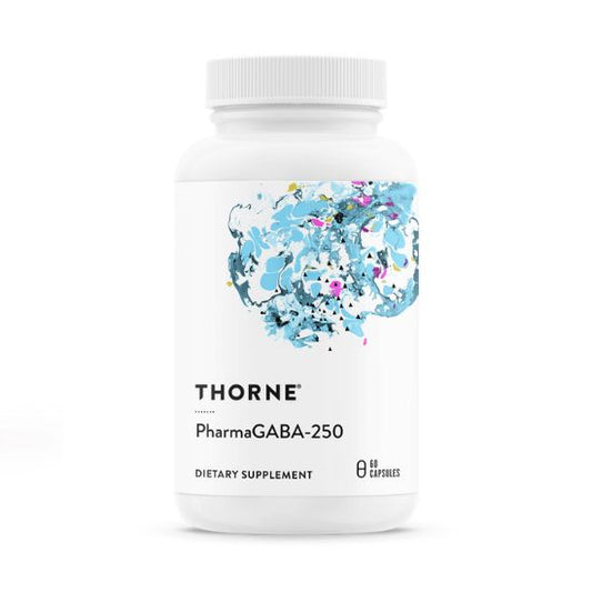 PharmaGABA-250, 60 capsule, Thorne Research - Vitax.ro