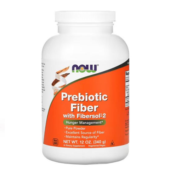Prebiotic Fiber with Fibersol-2, 340g, NOW Foods - Vitax.ro
