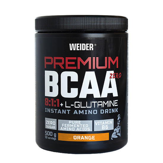Premium BCAA Zero, Orange, 500g, Weider - Vitax.ro