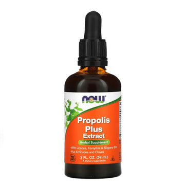 Propolis Plus Extract, 60 ml, NOW Foods - Vitax.ro