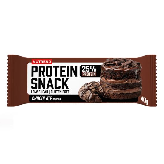 Protein Snack, Chocolate, 30 x 40 g, Nutrend - Vitax.ro