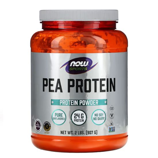 Pea Protein, Unflavored, 907g, NOW Foods - Vitax.ro