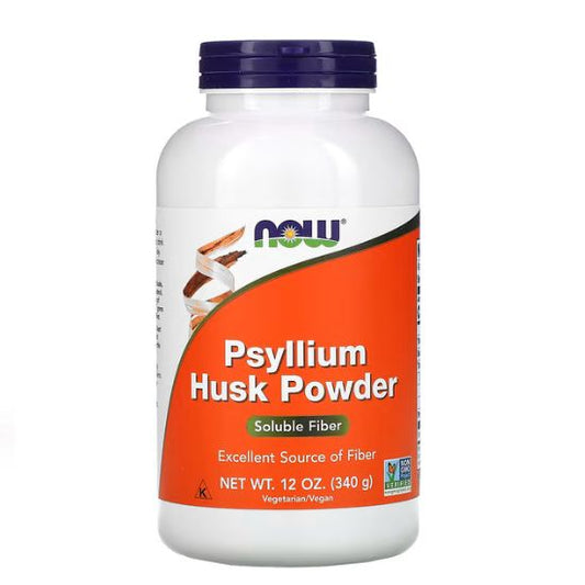 Psyllium Husk, Powder, 340g, NOW Foods - Vitax.ro