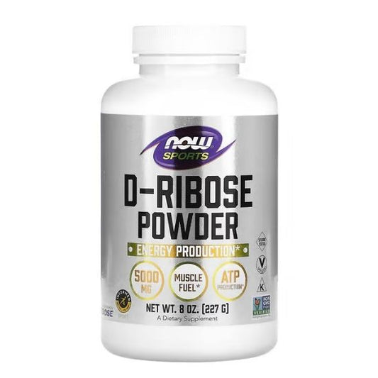 D-Ribose, Powder, 227g, NOW Foods - Vitax.ro