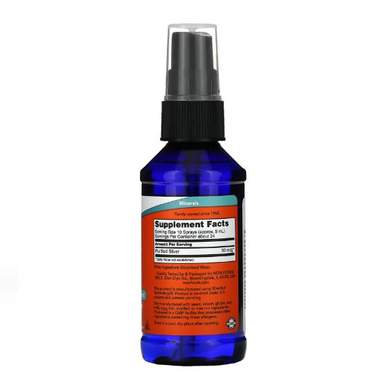 Silver Sol, 118 ml, NOW Foods - Vitax.ro