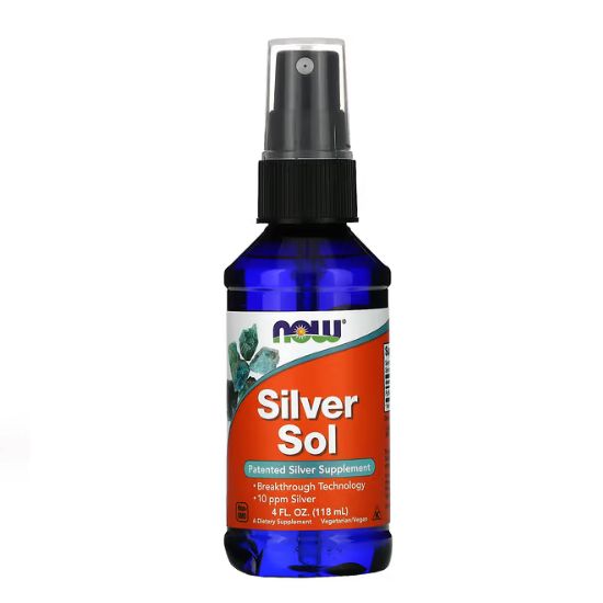 Silver Sol, 118 ml, NOW Foods - Vitax.ro