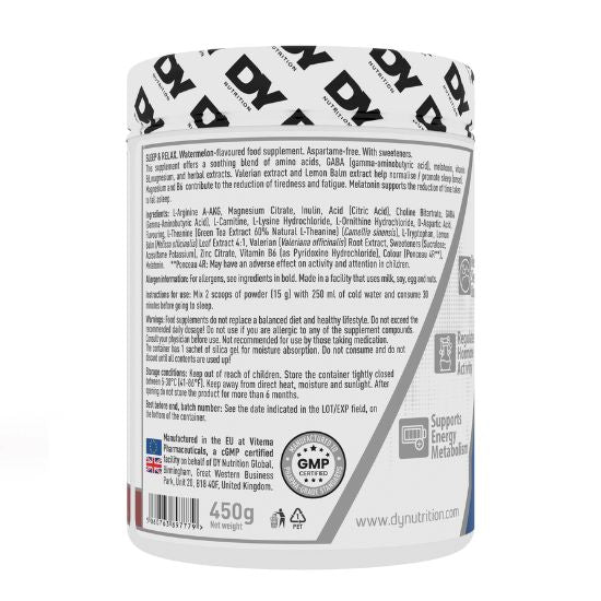 Sleep & Relax, Watermelon, 450g, Dorian Yates - Vitax.ro