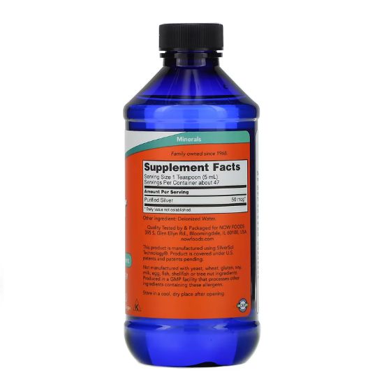 Silver Sol, 237 ml, NOW Foods - Vitax.ro