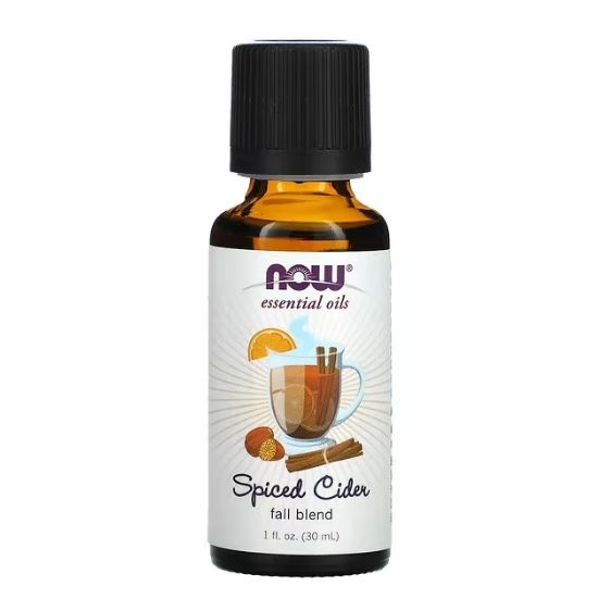 Essential Oil, Spiced Cider, 30 ml, NOW Foods - Vitax.ro