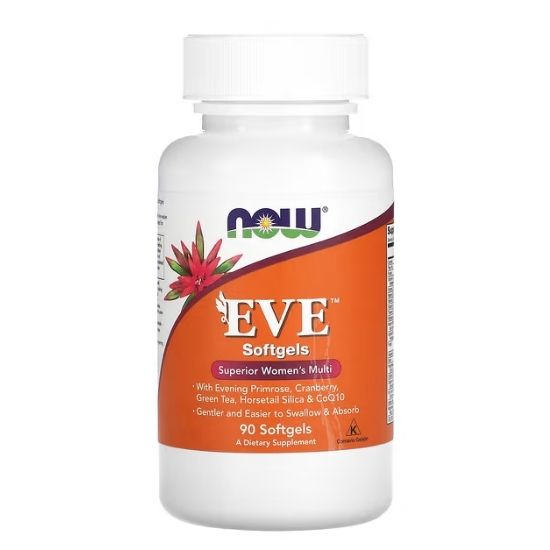 Eve Women's Multiple Vitamin, 90 softgels, NOW Foods - Vitax.ro