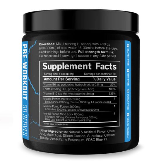 The Shadow!, Blue Raspberry, 270g, JNX Sports - Vitax.ro