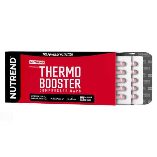Thermobooster Compressed Caps, 60 caps, Nutrend - Vitax.ro