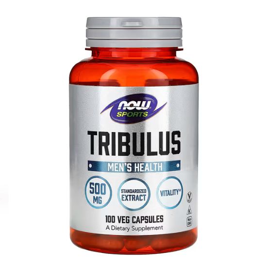 Tribulus, 500mg, 100 vcaps, NOW Foods - Vitax.ro