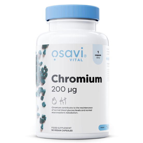 Chromium, 200mcg, 90 vegan caps, Osavi - Vitax.ro