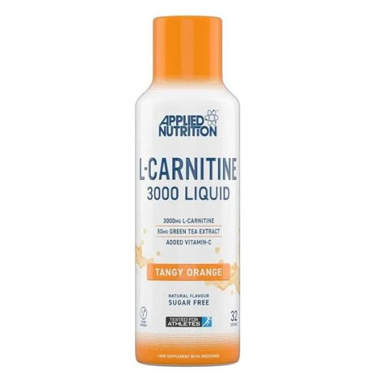 L-Carnitine Liquid 3000, Tangy Orange, 495 ml, Applied Nutrition - Vitax.ro