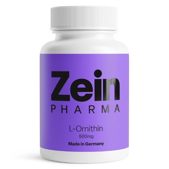 L-Ornithine, 500mg - 120 caps - Vitax.ro