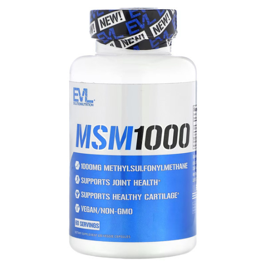 MSM 1000, 120 caps, EVLution Nutrition - Vitax.ro