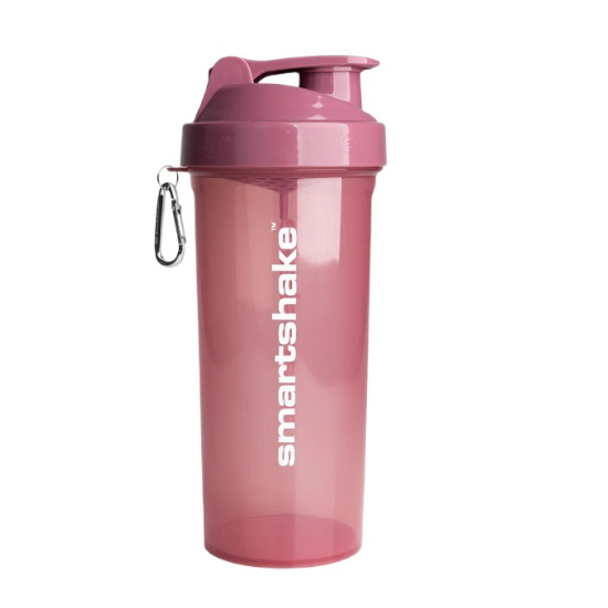 Shaker Lite Series, Deep Rose, 1000 ml, SmartShake - Vitax.ro