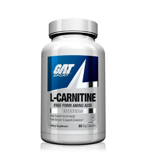 L-Carnitine, 500mg, 60 vcaps, GAT